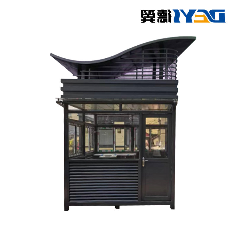 方形钢结构S顶岗亭